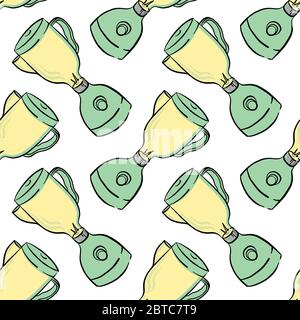 Blenders pattern , illustration, vector on white background Stock Vector