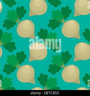 Beets pattern , illustration, vector on white background Stock Vector