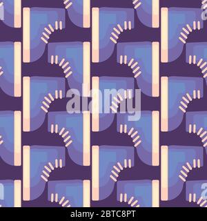 Boots pattern , illustration, vector on white background Stock Vector