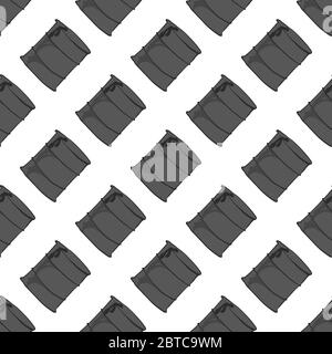 Fuel oil pattern , illustration, vector on white background Stock Vector