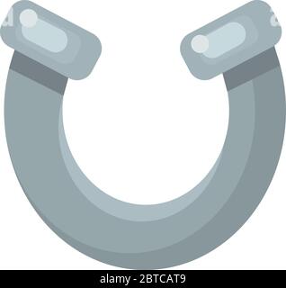 Horseshoe , illustration, vector on white background Stock Vector