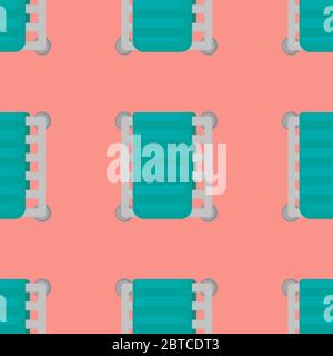 Towels pattern , illustration, vector on white background Stock Vector