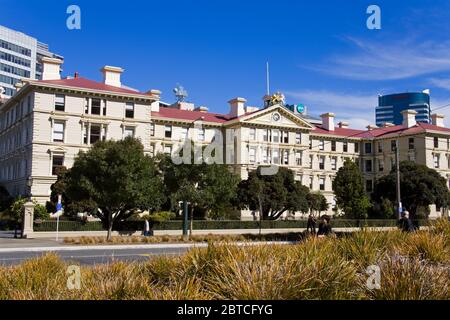 Law School  (Old Government Buildings) in Victoria University,Wellington City,North Island,New Zealand Stock Photo