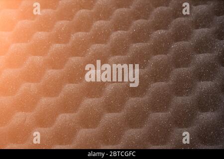 Foam sound protect wall texture. Audio recording background Stock Photo