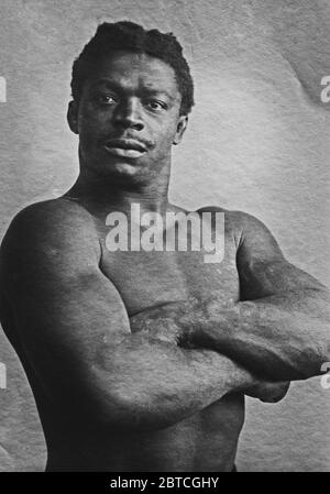 Wrestler Illa Vincent or Vincent Illa ca. 1910-1915 Stock Photo