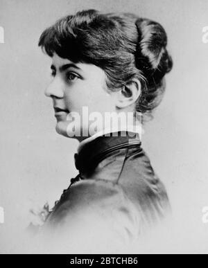 Frances Clara Folsom Cleveland Preston (1864-1947) who married President Grover Cleveland ca. 1910-1915 Stock Photo