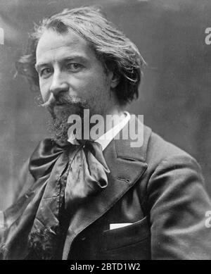 French opera composer Gustave Charpentier ca. 1910-1915 Stock Photo