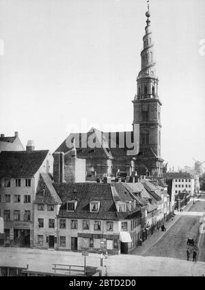 Saviour Church, Copenhagen, Denmark ca. 1890-1900 Stock Photo