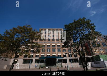 Royal Dutch Shell Plc headquarters building stands on May 21, 2020 in The Hague, Netherlands. Credit: Yuriko Nakao/AFLO/Alamy Live News Stock Photo