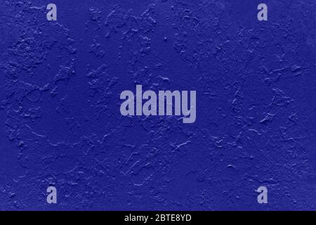 seamless texture of flat thick painted phantom blue color surface under direct sunlight Stock Photo
