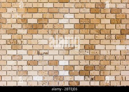 Indoor little tiles made from stone. Stock Photo