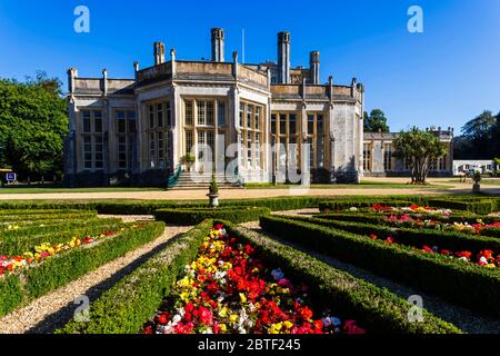 England, Dorset, Bournmouth, Christchurch, Highcliffe, Highcliffe Castle Stock Photo