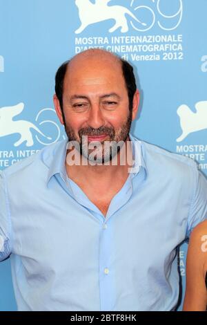 VENICE, ITALY - AUGUST 30: Kad Merad attend the 'Superstar' photocall during the 69th Venice Film Festival on August 30, 2012 in Venice, Italy Stock Photo
