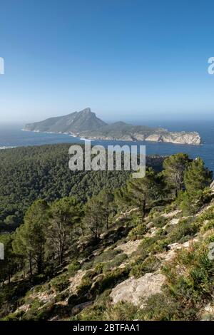 La Trapa, owned by the Balearic Ornithological Group GOB, Andratx, Mallorca, Balearic Islands, Spain. Stock Photo