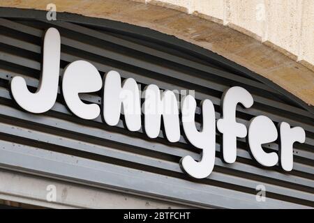 Bordeaux , Aquitaine / France - 05 05 2020 : jennyfer store sign of clothing shop to teenager girls Stock Photo