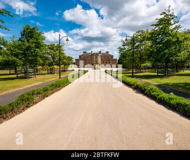 View of Palladian mansion Archerfield House, East Lothian, Scotland, UK Stock Photo