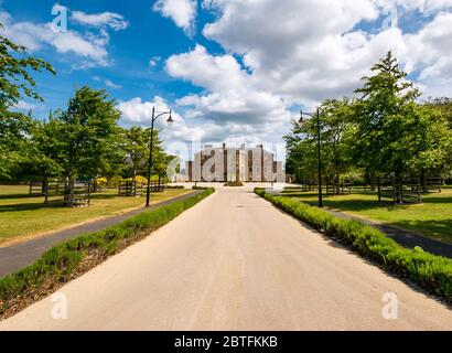 View of Palladian mansion Archerfield House, East Lothian, Scotland, UK Stock Photo