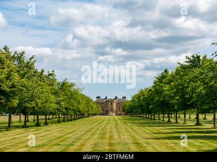 View of Palladian mansion Archerfield House, East Lothian, Scotland, UK Stock Photo