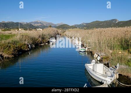 Torrent des Saluet, Port de Andratx, Mallorca, Balearic Islands, Spain. Stock Photo