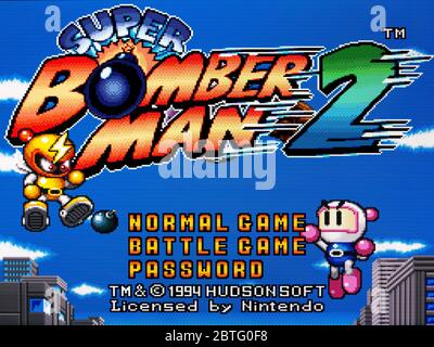 super-bomber-man-2-snes-super- super-bomber-man-2-snes-super-