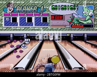 super bowling snes