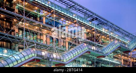 Pompidou Centre, Paris, France Stock Photo