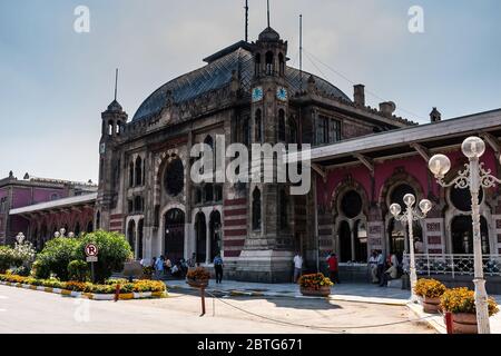 Istanbul, Turkey - August 20, 2008: Sirkeci Train Station Stock Photo