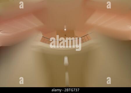 minimalistic colorful archtectural background Stock Photo