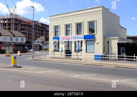 Tesco Espress - Garratt Lane, Tooting/wimbledon border, London Stock Photo