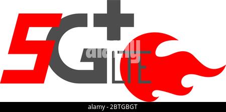 5G LTE logo icon illustration Stock Vector