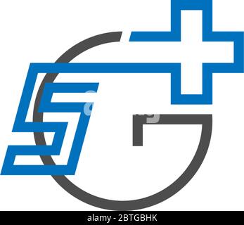 5G LTE logo icon illustration Stock Vector