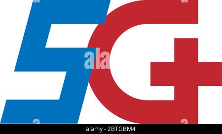 5G LTE logo icon illustration Stock Vector
