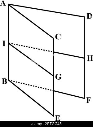 Dihedral angles between the adjacent faces of the planes with a common ...