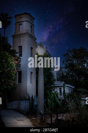 Hightower Drive Elevator Tower Stock Photo