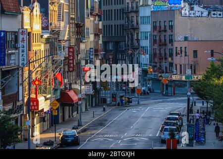 Street Chinatown New York City Stock Photo