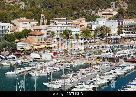 Port de Soller, Mallorca, Balearics, Spain Stock Photo