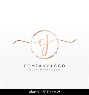 Wedding Monogram OJ  Branding & Logo Templates ~ Creative Market