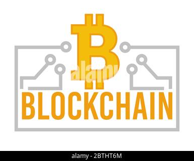 Blockchain financial system of payment and investment vector Stock Vector