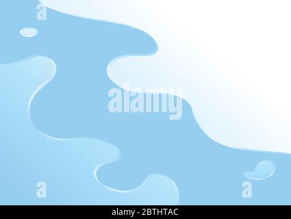 Pastels liquid flow fluid shapes modern concept background. minimal poster. ideal for banner, web, header, cover, billboard, brochure, social media. Stock Vector