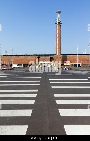 Amsterdam Olympic Stadium (Olympisch Stadion), main stadium for the 1928 Summer Olympics at Stadionplein, Amsterdam, Netherlands Stock Photo