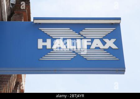 The Halifax bank logo Stock Photo