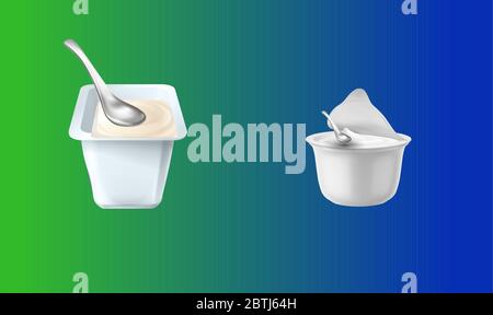 Set ice box container Royalty Free Vector Image