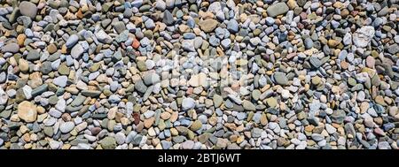 Sea pebble sea stones background Stock Photo