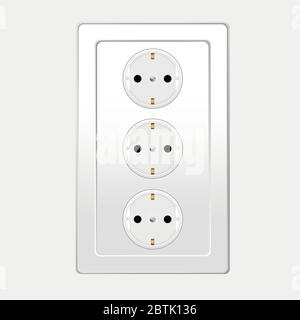 switch one for home illustration art vector Stock Vector