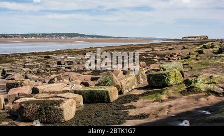 Hilbre Island West Kirby Wirral UK Stock Photo