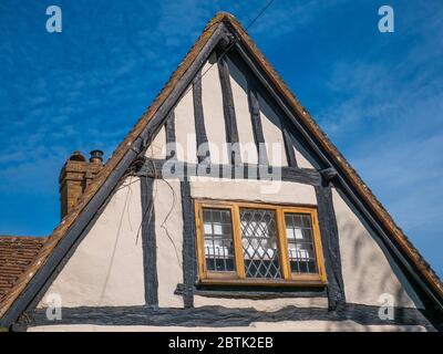 Tudor House, Kidmore End, South Oxfordshire, low Chiltern Hills, England, UK, GB. Stock Photo