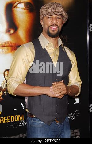 Common at the Los Angeles Premiere of 'Freedom Writers' held at the Mann Village Theatre in Westwood, CA. The event took place on Thursday, January 4, 2007. Photo by: SBM / PictureLux - File Reference # 34006-144SBMPLX Stock Photo