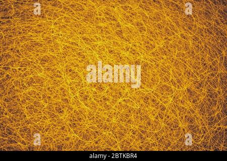 Abstract golden moving lights traces texture and background Stock Photo