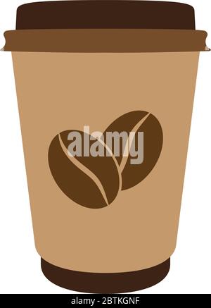 coffee icon Take away coffee sign Stock Vector