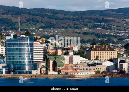 Dreams Casino & Hotel (opening 2010) in Punta Arenas City, Magallanes Province, Patagonia, Chile, South America Stock Photo